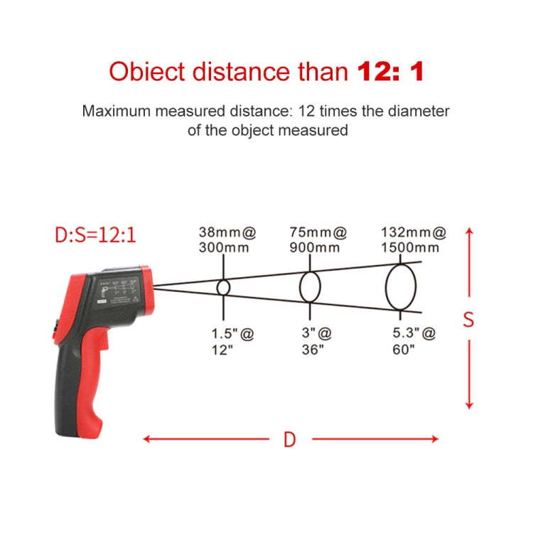 Wintact WT900 -50 Degree C~950 Degree C Handheld Portable Outdoor