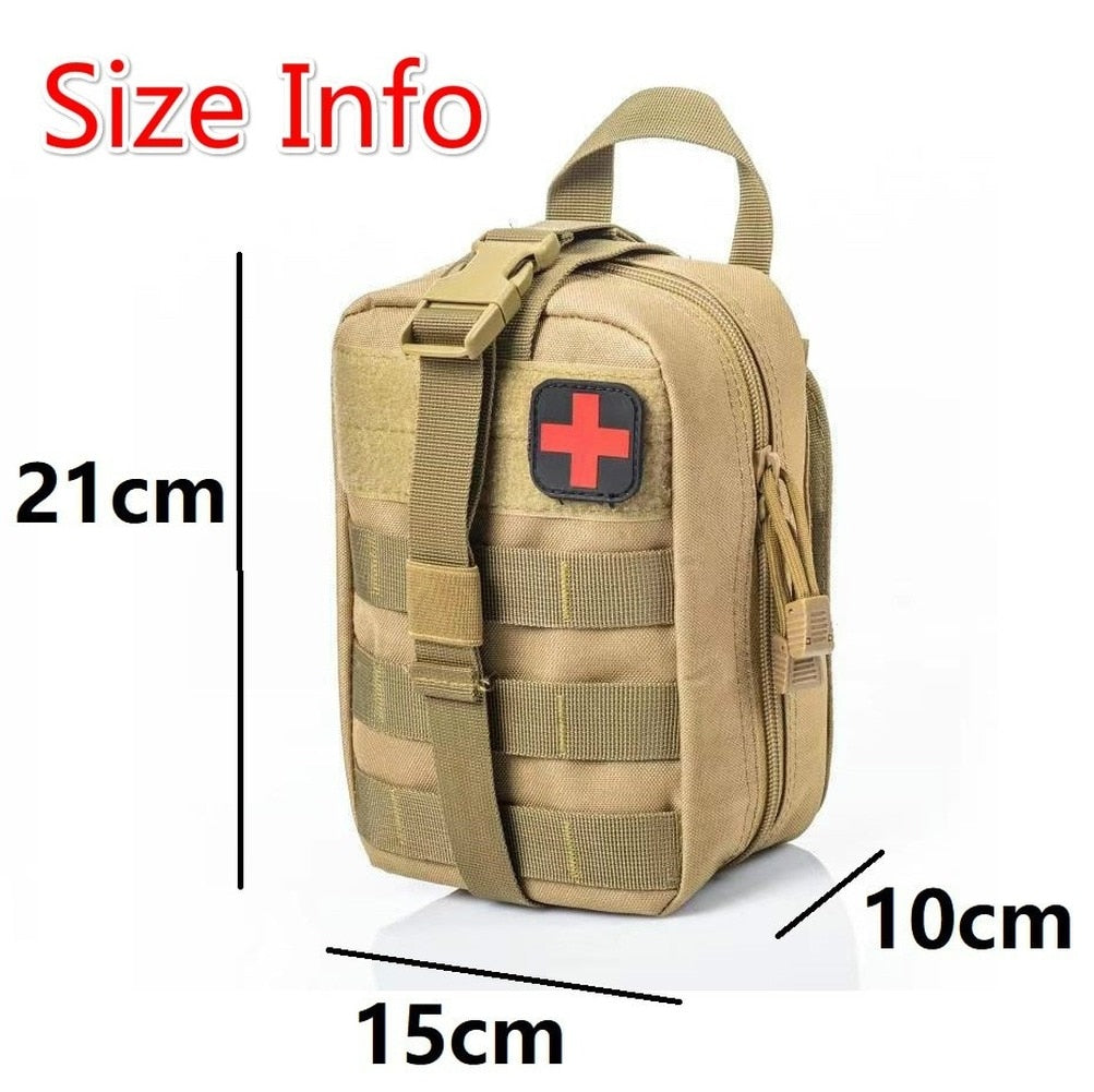 Aid Pouch First-Aid Kit Accessory Bag Tactical Waist Pack